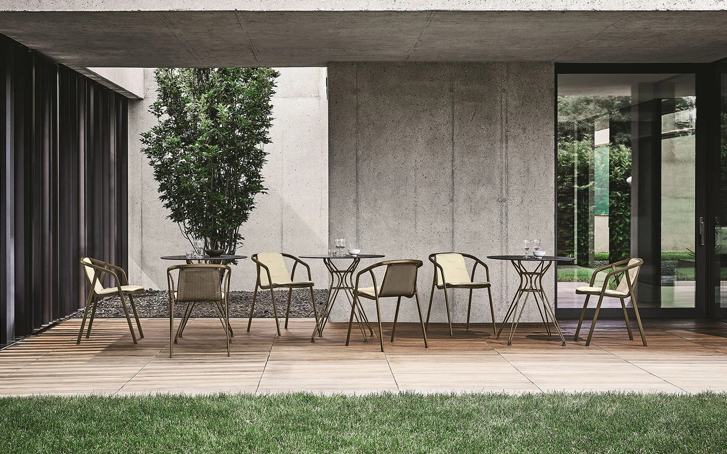 Градински стол INES Bontempi - 8 - Stolbg.com