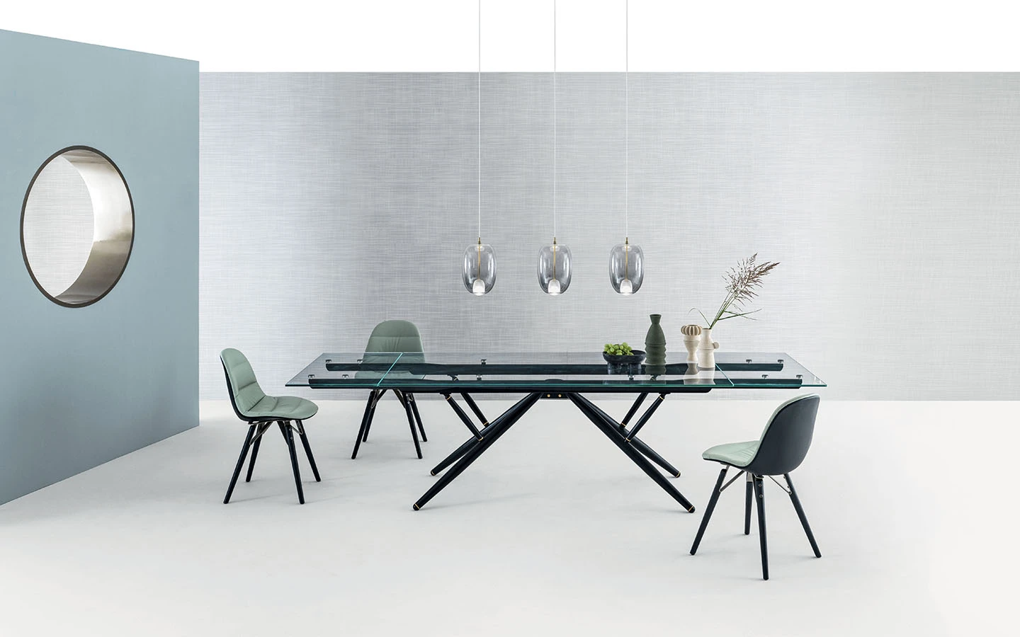 Стол MOOD SOLID WOOD FRAME Bontempi - 3 - Stolbg.com