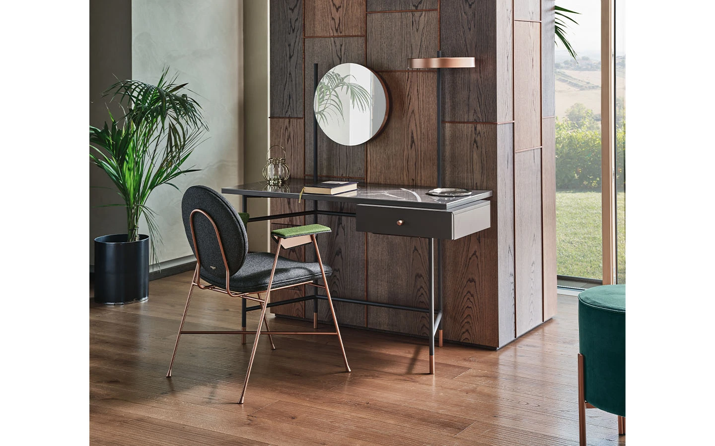 Стол PENELOPE WITH ARMS Bontempi - 2 - Stolbg.com