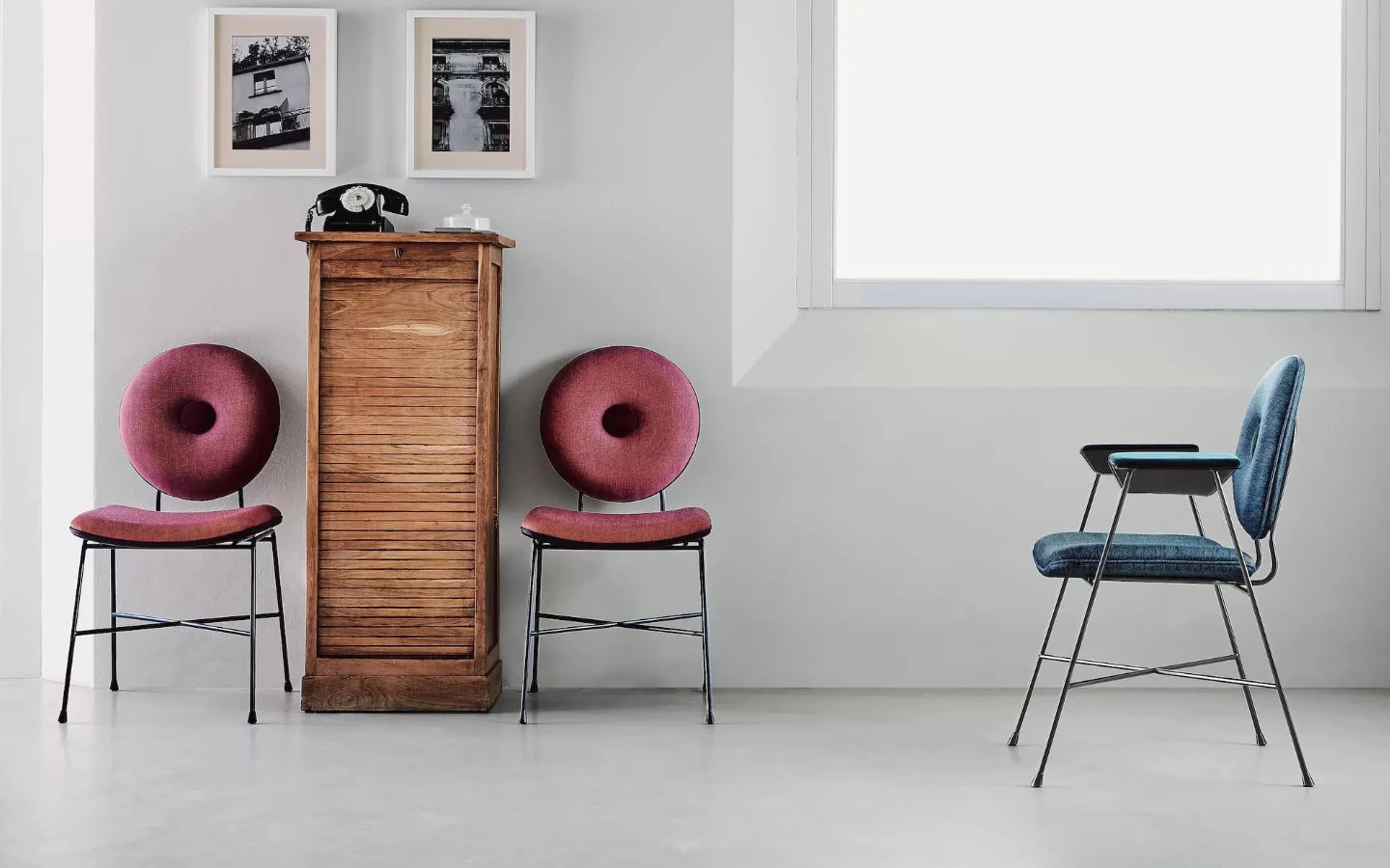 Стол PENELOPE WITH ARMS Bontempi - 6 - Stolbg.com