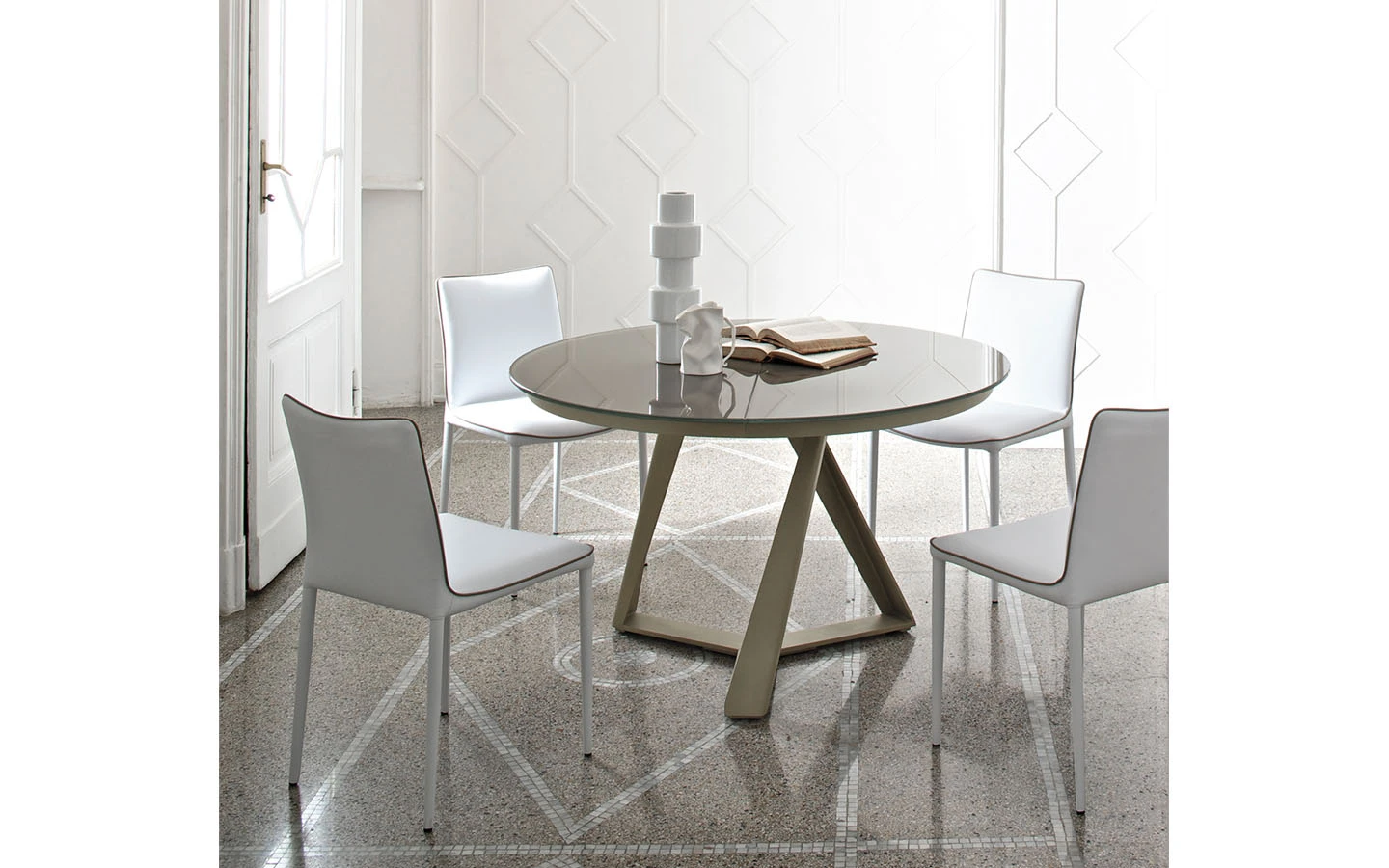 Разтегателна маса MILLENNIUM ROUND Bontempi - 7 - Stolbg.com