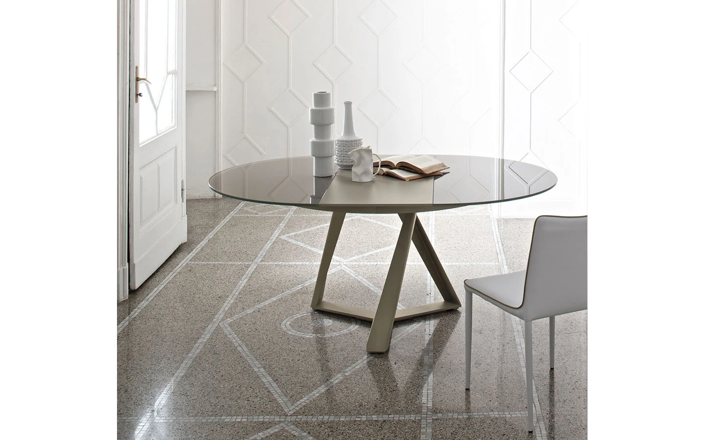 Разтегателна маса MILLENNIUM ROUND Bontempi - 8 - Stolbg.com