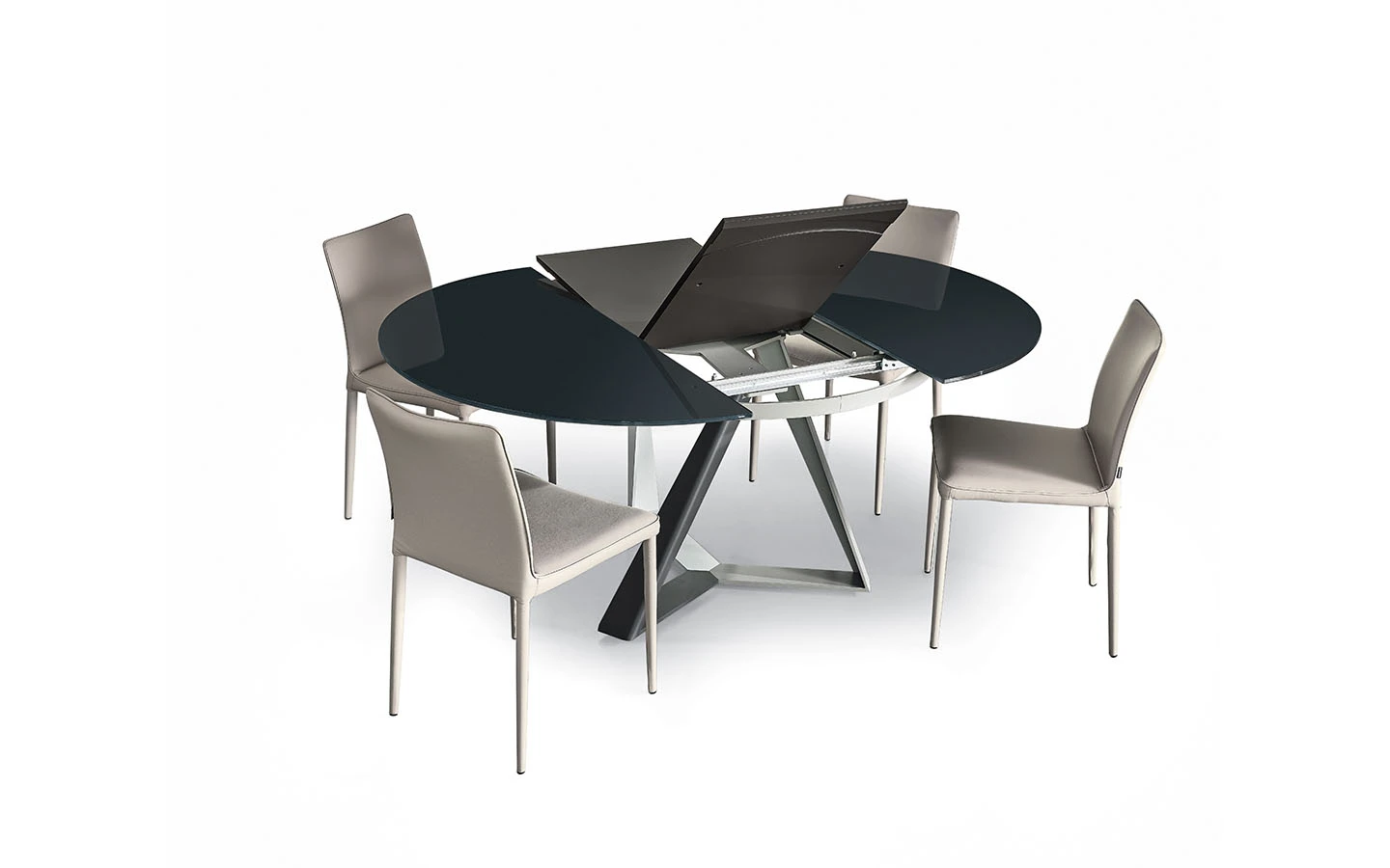 Разтегателна маса MILLENNIUM ROUND Bontempi - 9 - Stolbg.com