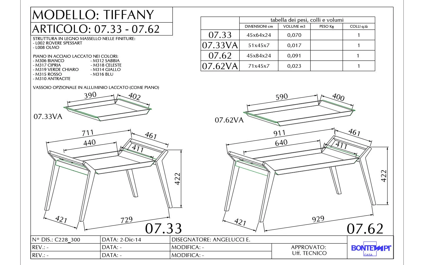 Ниска маса TIFFANY Bontempi - 7 - Stolbg.com