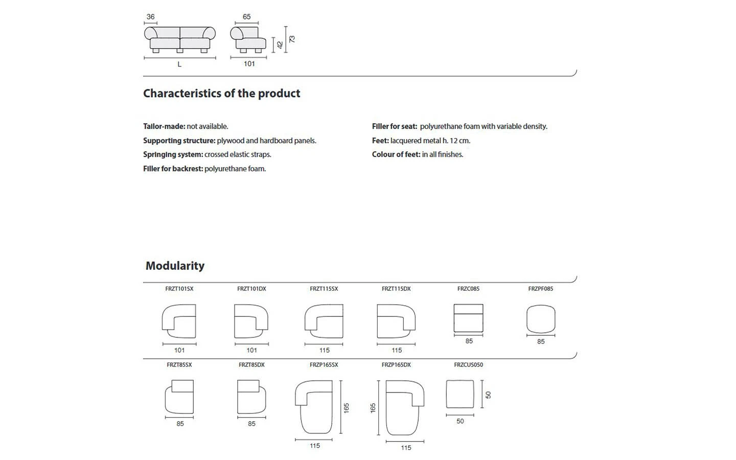 Диван FRANZ Bontempi - 13 - Stolbg.com