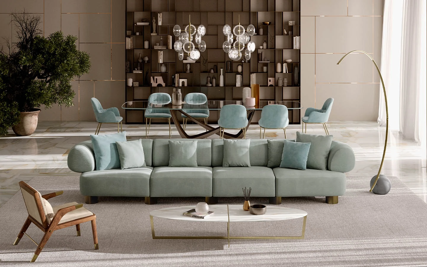 Диван FRANZ Bontempi - 9 - Stolbg.com