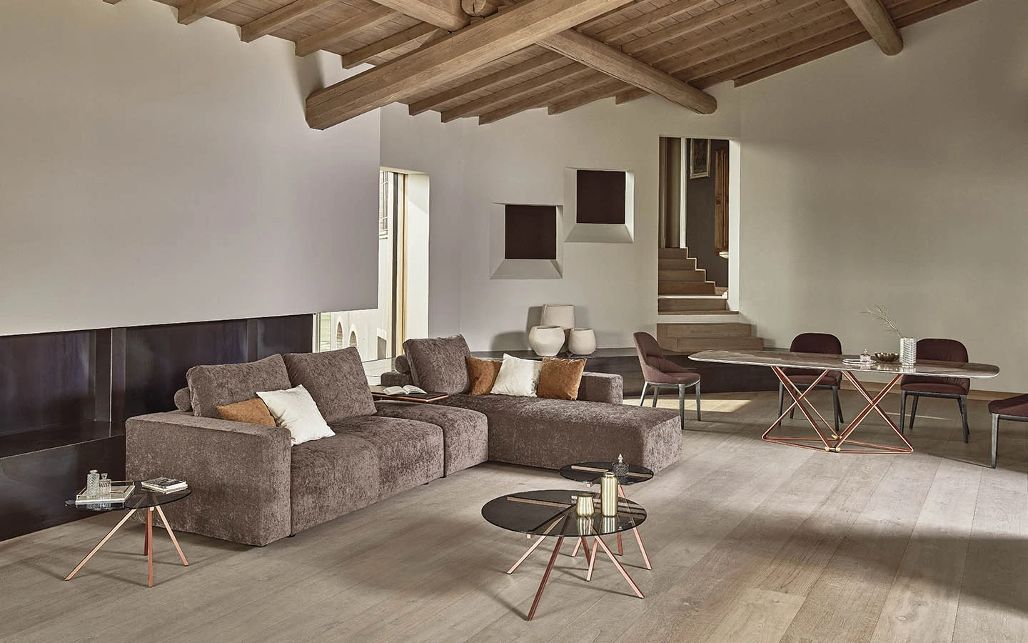 Диван ZENIT WALL Bontempi - 1 - Stolbg.com