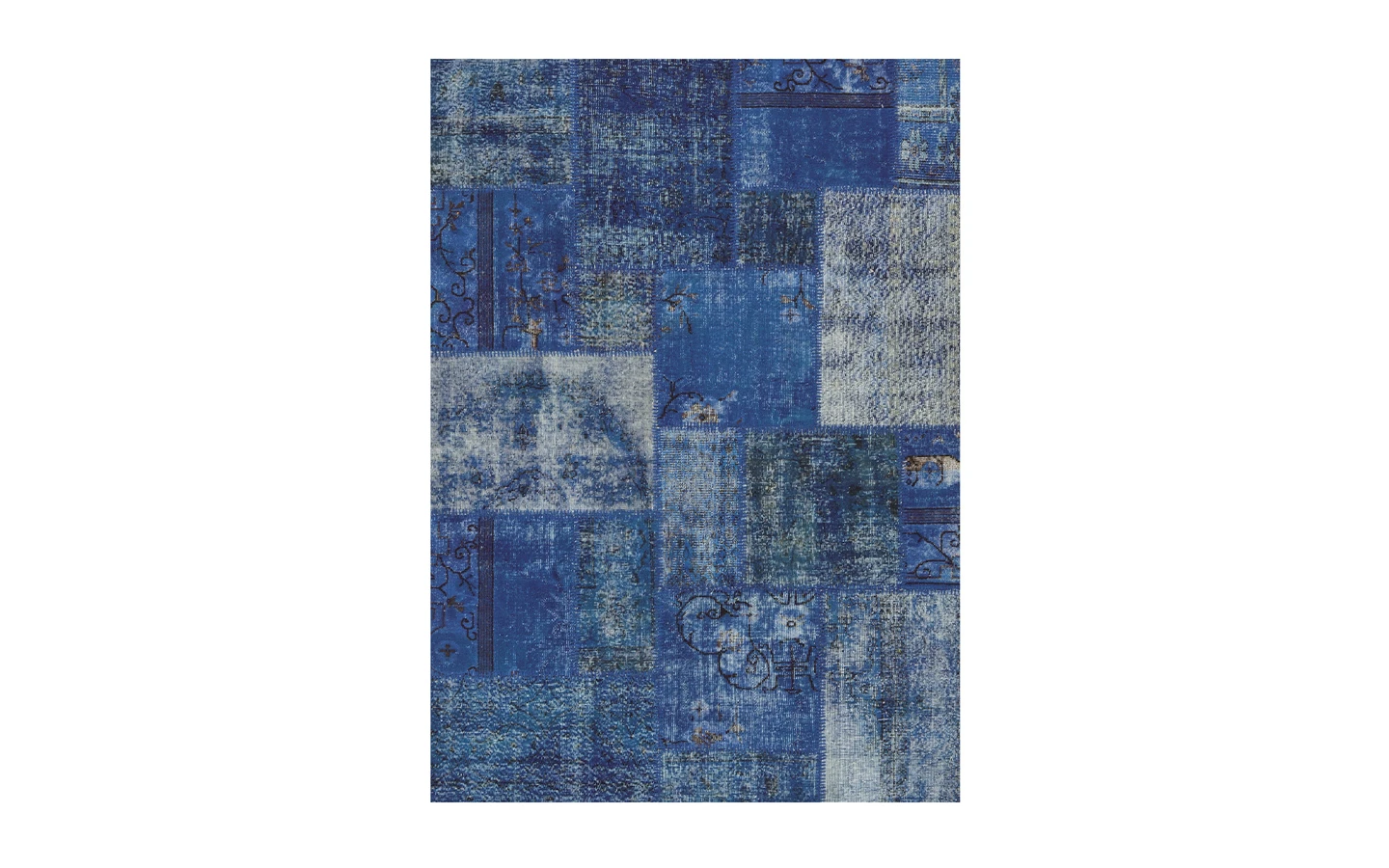 Килим PATCHWORK DARK BLUE D65 Mohebban - 1 - Stolbg.com