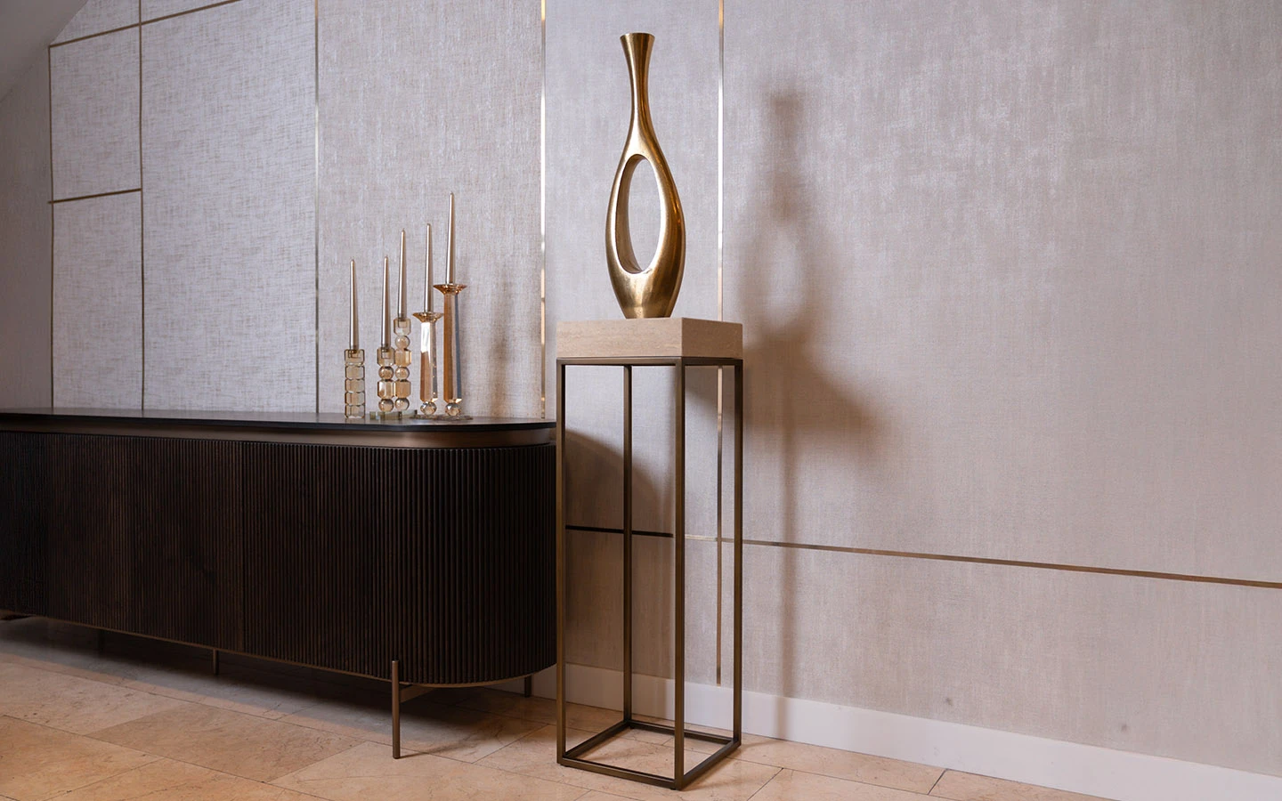 Колона KUBO LOW 0228/L от Stone International - 1 - налична в Шоурум STOL