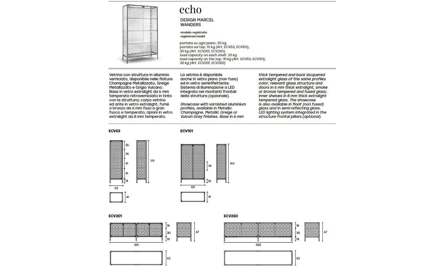 Витрина ECHO FIAM Italia - 38 - Stolbg.com