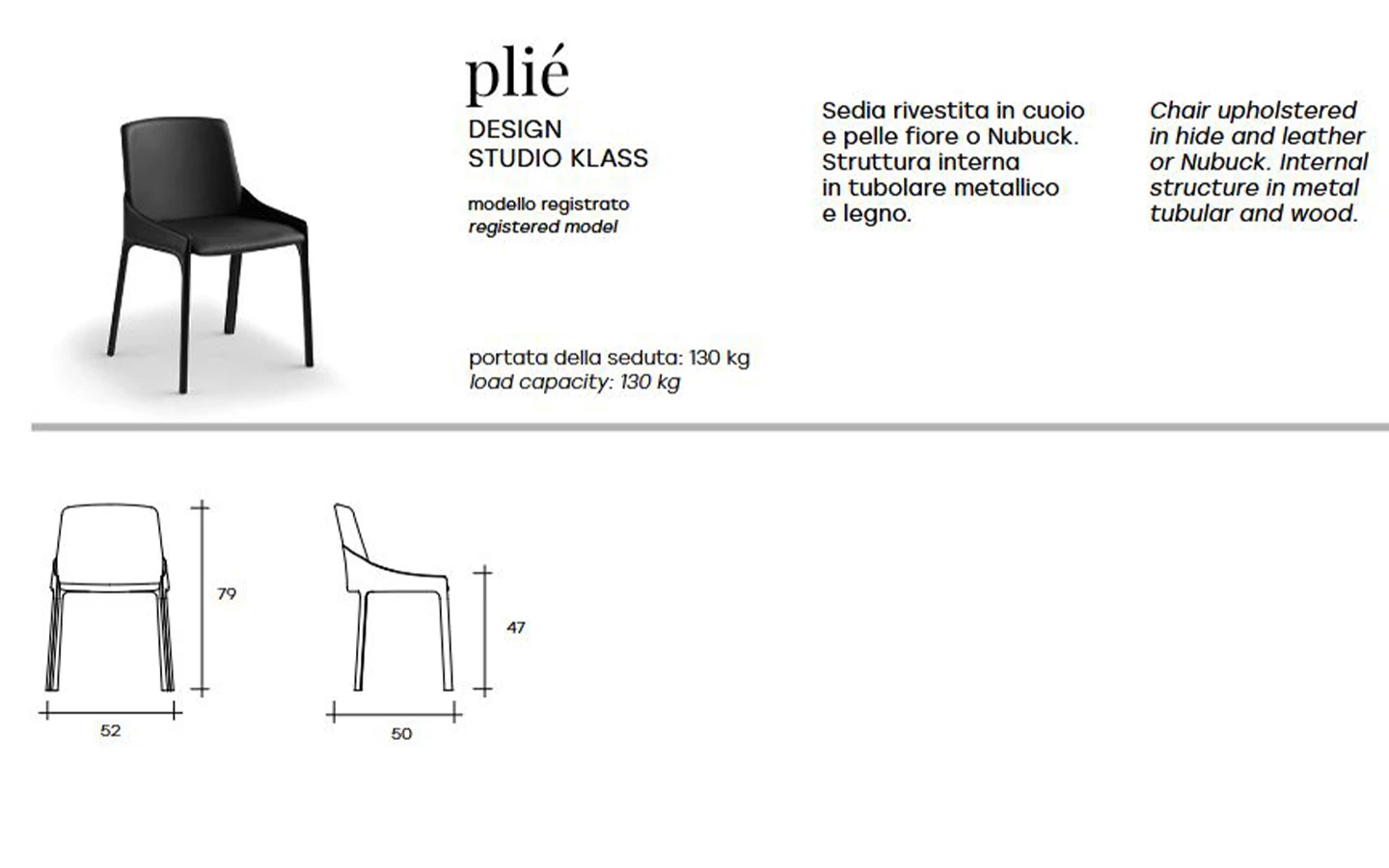 Стол PLIE' FIAM Italia - 14 - Stolbg.com