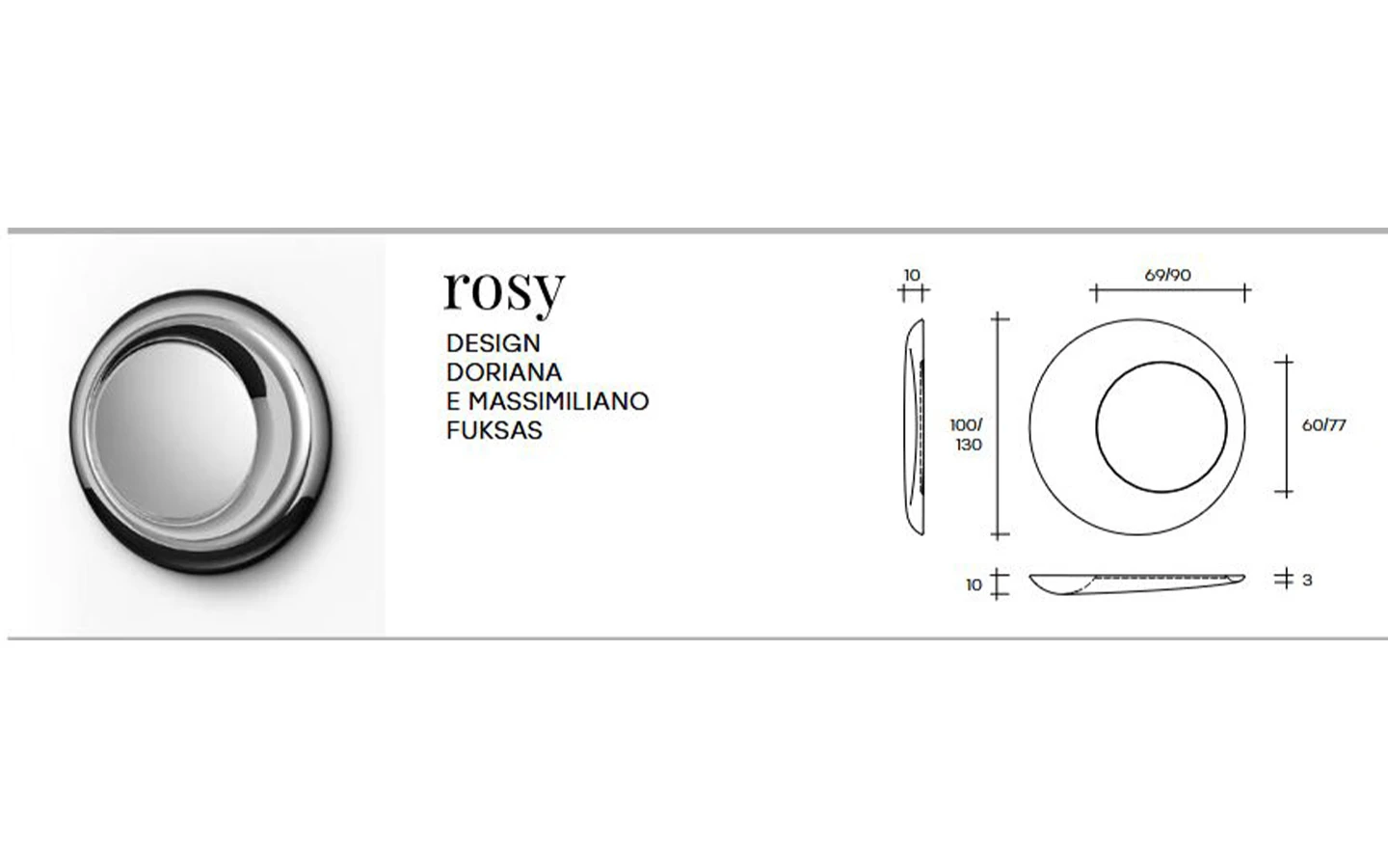 Огледало ROSY FIAM Italia - 4 - Stolbg.com
