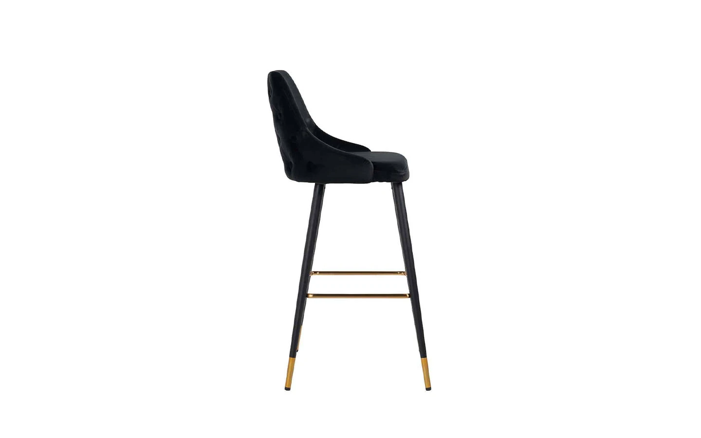 Бар стол IMANI BLACK VELVET Richmond Interiors - 2 - Stolbg.com