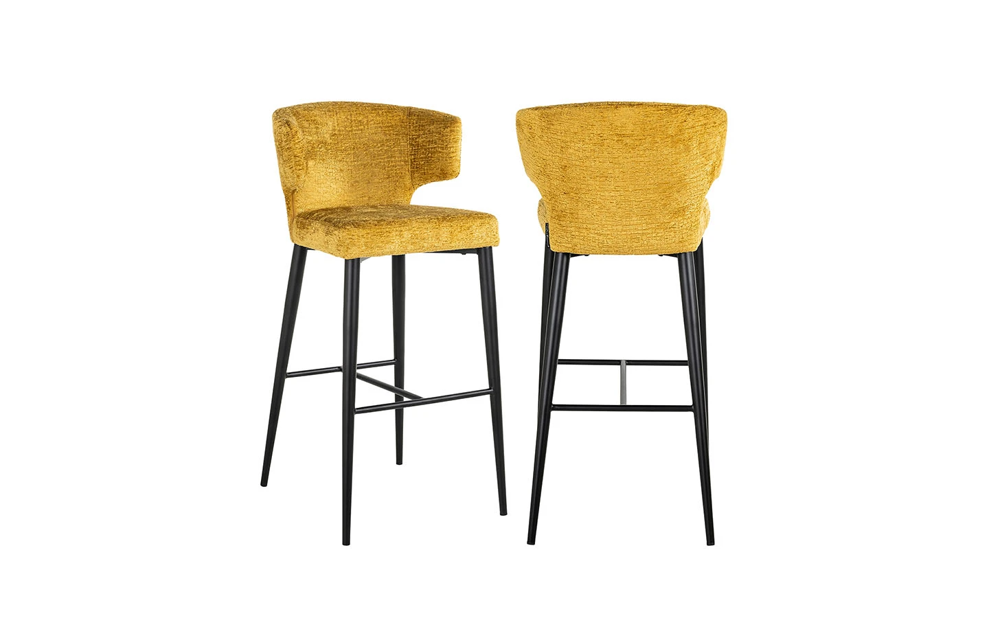 Бар стол TAYLOR HIGH MUSTARD FUSION Richmond Interiors - 1 - Stolbg.com