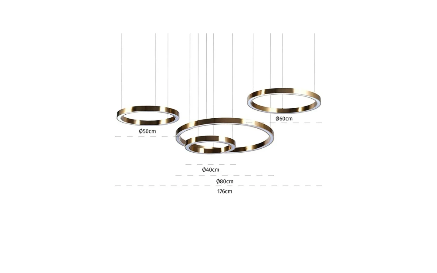 Висящо осветително тяло LILOU Richmond Interiors - 2 - Stolbg.com