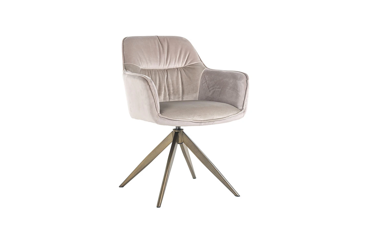 Стол ALINE KHAKI VELVET Richmond Interiors - 2 - Stolbg.com