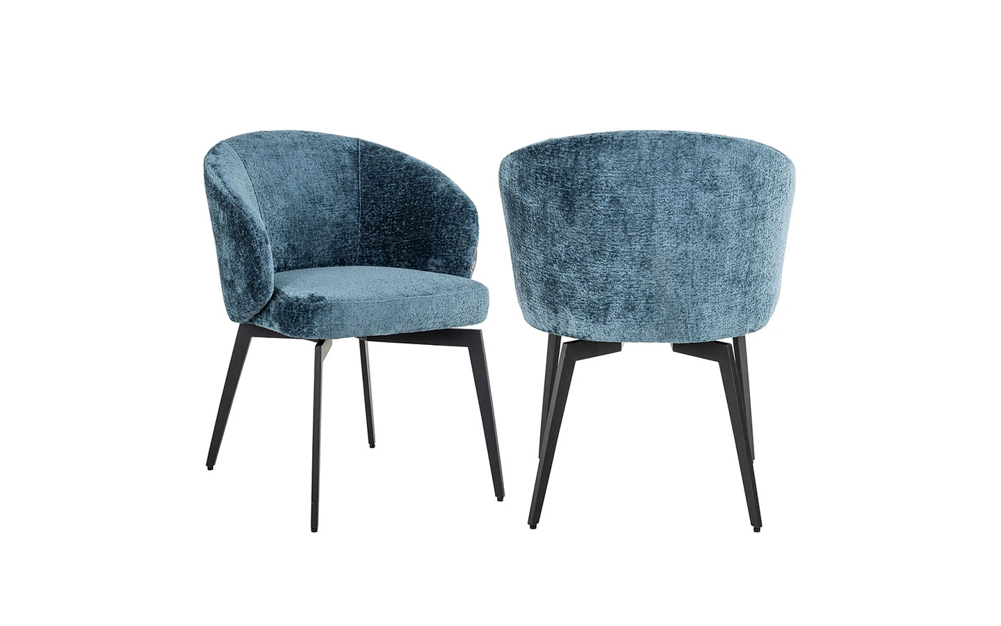 Стол AMHARA BLUE CHENILLE Richmond Interiors - 1 - Stolbg.com