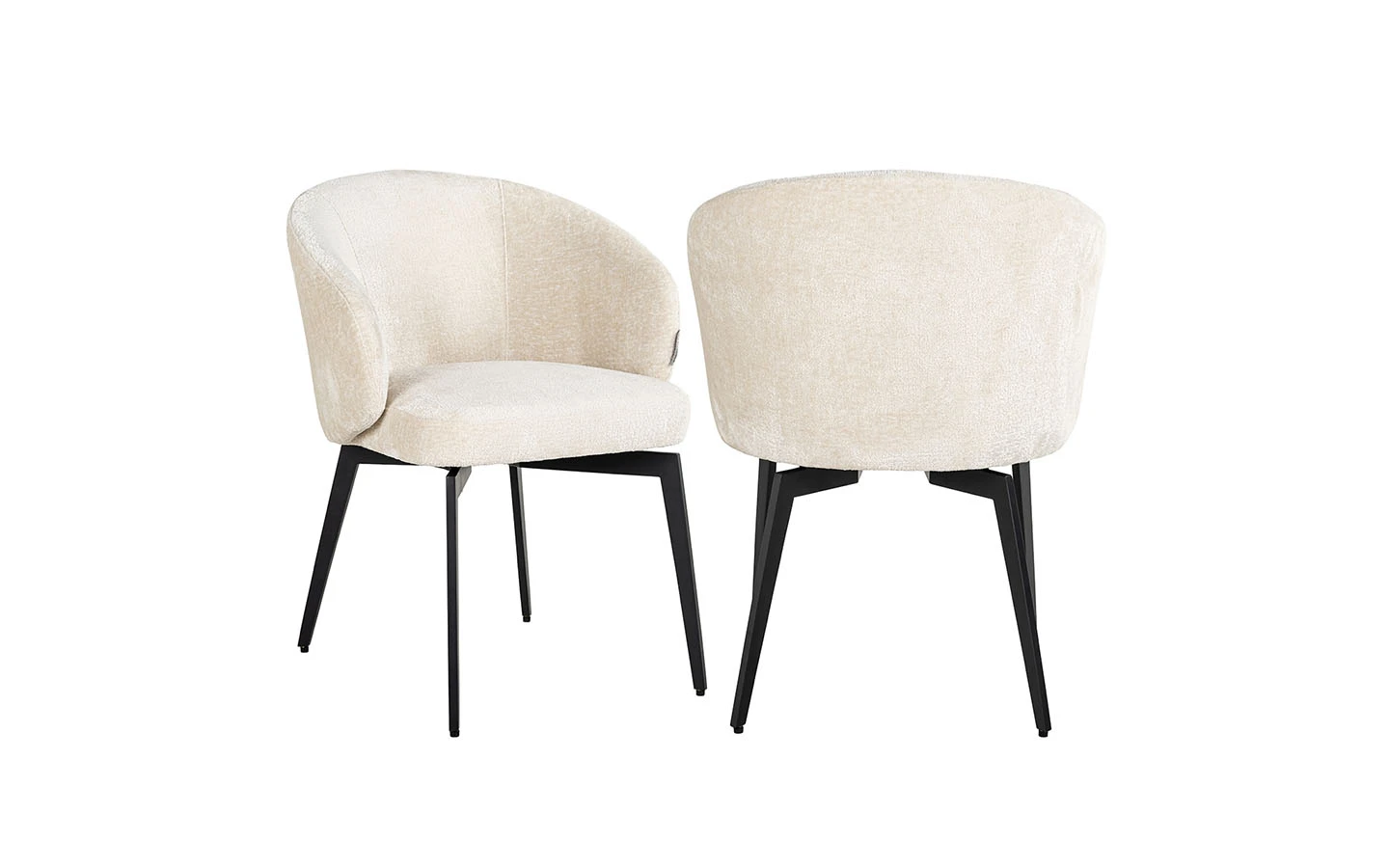 Стол AMHARA WHITE CHENILLE Richmond Interiors - 1 - Stolbg.com