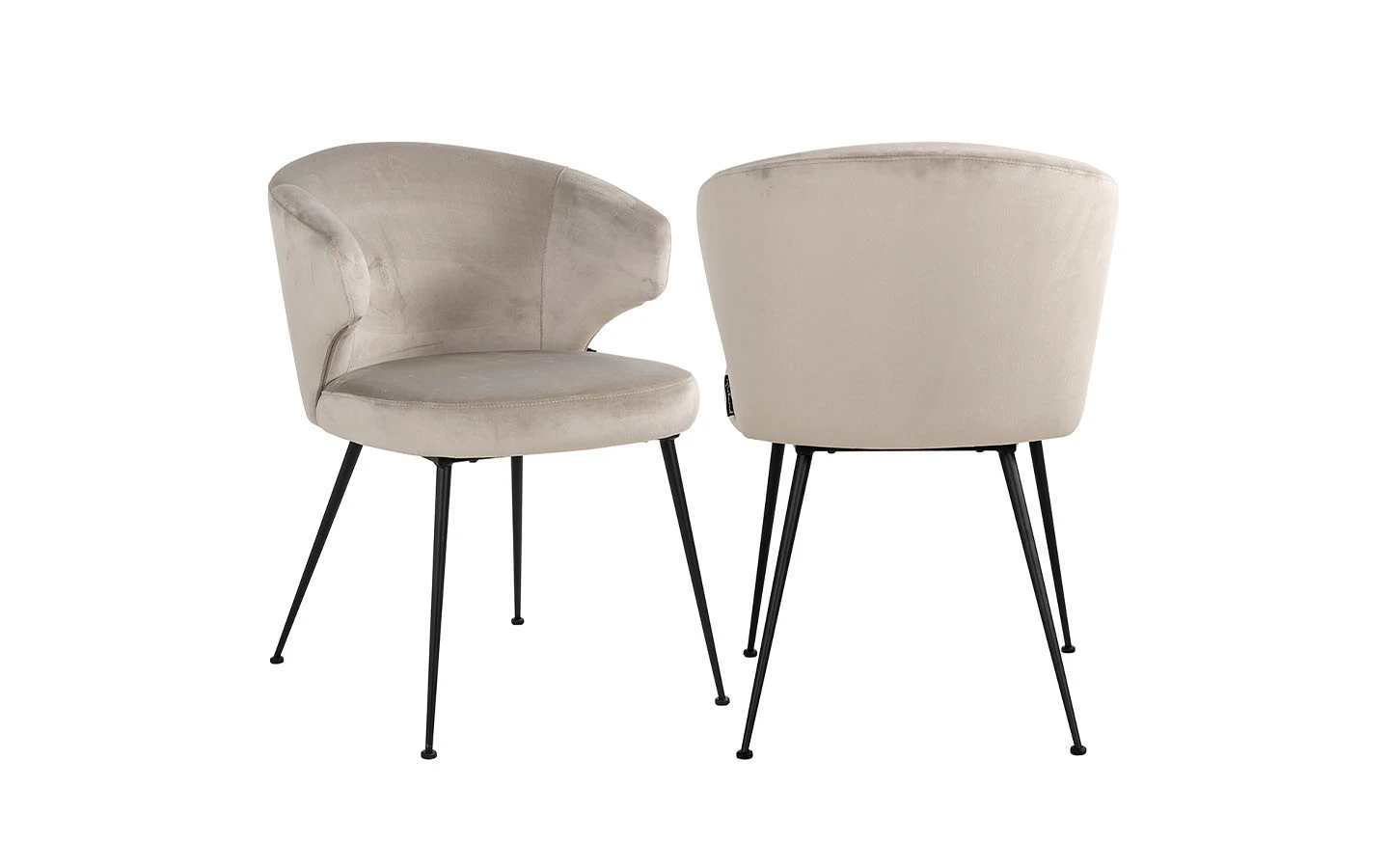 Стол XANDRA KHAKI VELVET Richmond Interiors - 1 - Stolbg.com