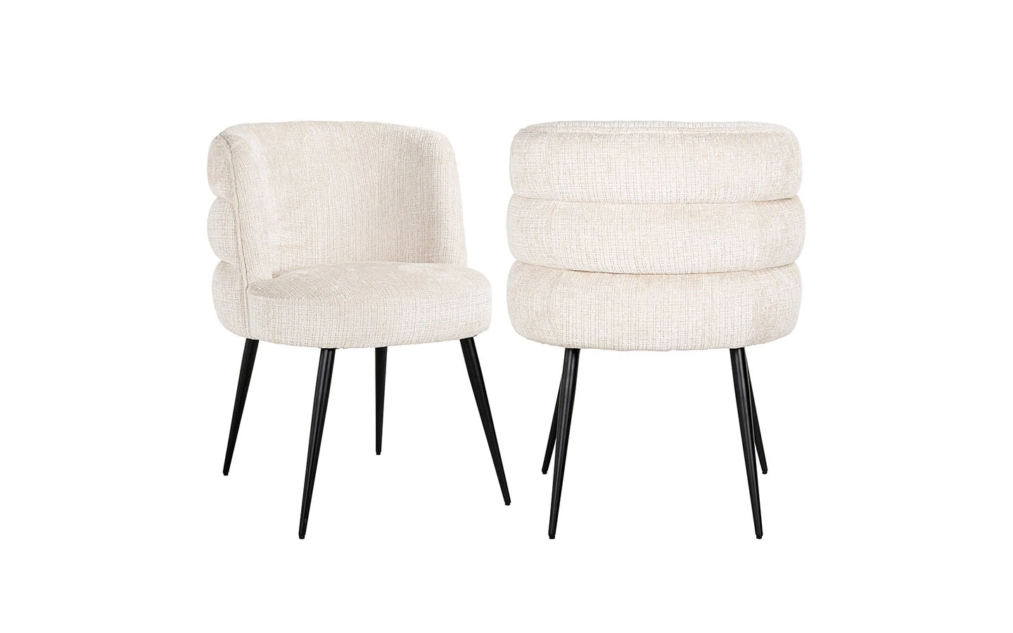 Стол STELLA BEIGE CHENILLE Richmond Interiors - 1 - Stolbg.com