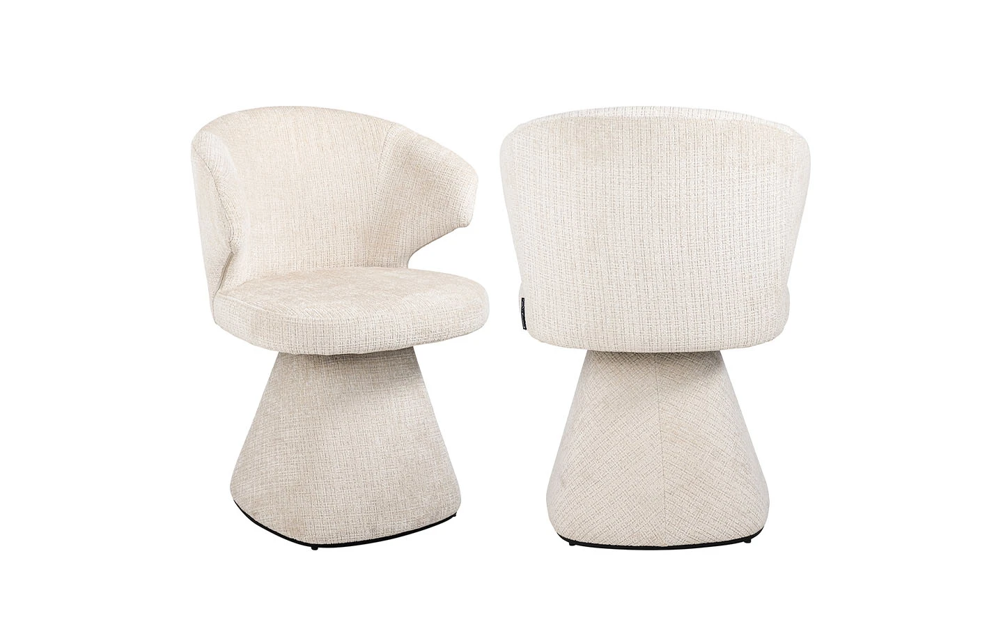 Стол GATSBI BEIGE CHENILLE Richmond Interiors - 1 - Stolbg.com