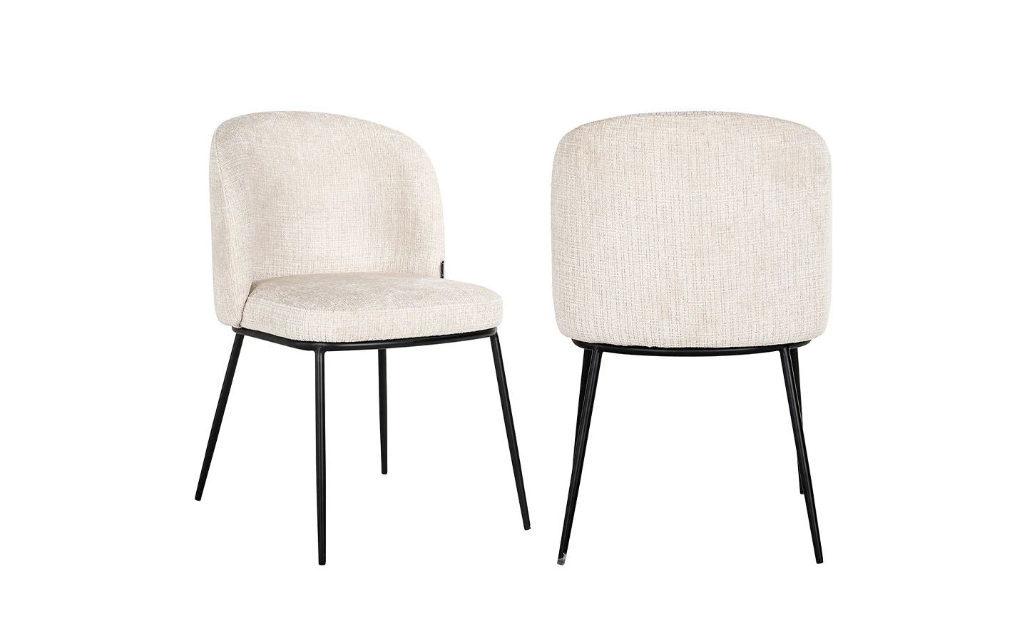 Стол ELVI BEIGE CHENILLE Richmond Interiors - 1 - Stolbg.com