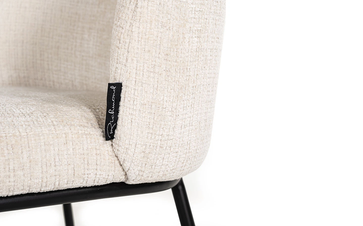 Стол ELVI BEIGE CHENILLE Richmond Interiors - 6 - Stolbg.com
