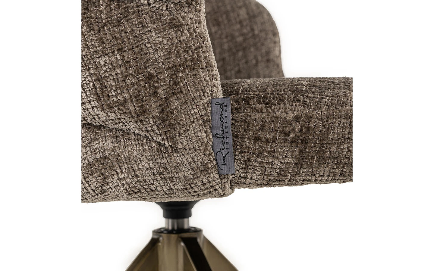 Стол ZENDAYA STONE CHENILLE Richmond Interiors - 7 - Stolbg.com