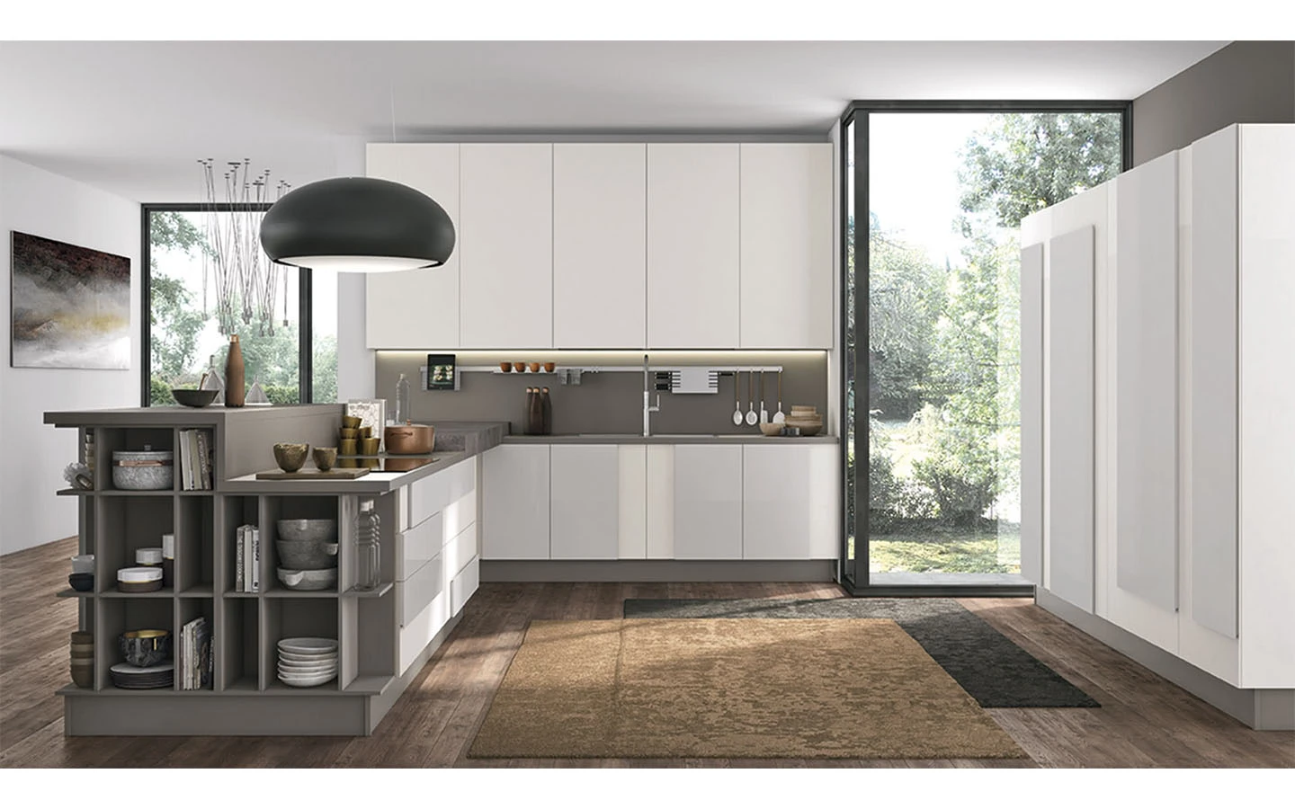 Кухня CREATIVA LUBE Cucine Композиция 4 - 1 - Stolbg.com