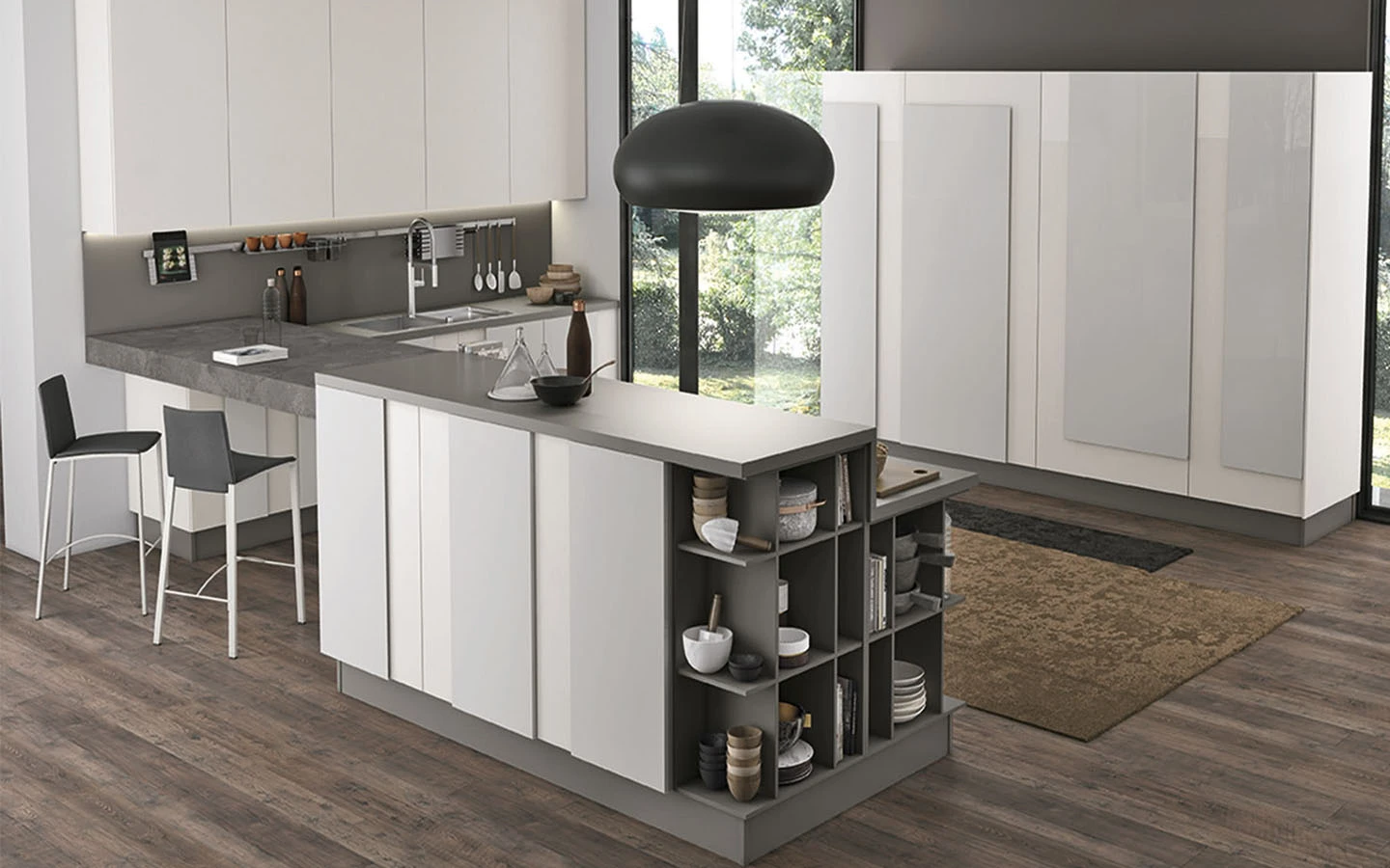Кухня CREATIVA LUBE Cucine Композиция 4 - 2 - Stolbg.com