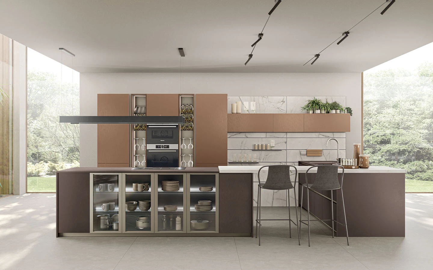 Кухня IMMAGINA MATHERA LUBE Cucine Композиция 13 - 1 - Stolbg.com