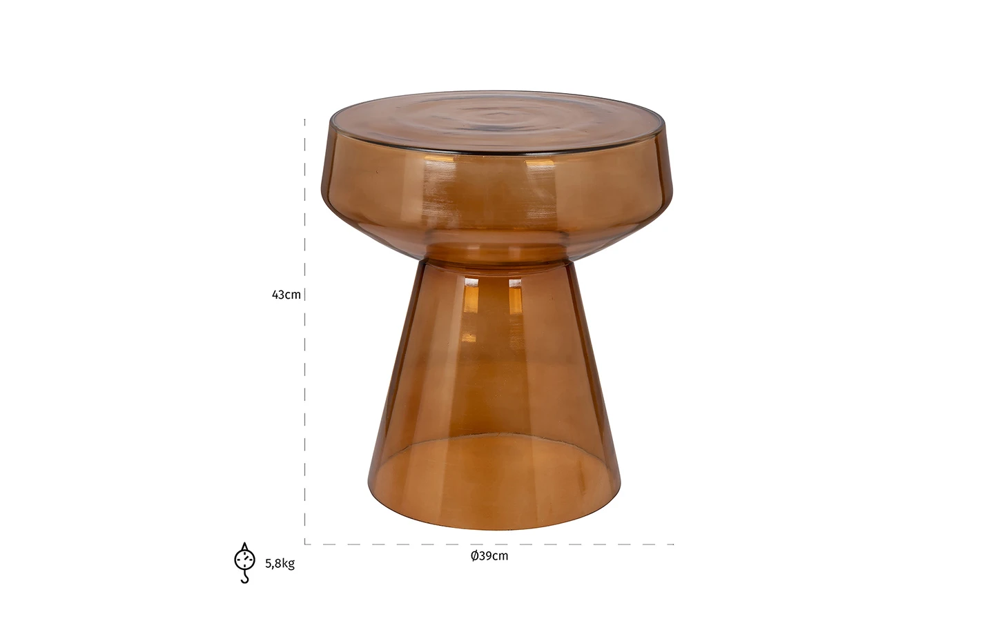 Помощна маса BOWEN Richmond Interiors - 3 - Stolbg.com