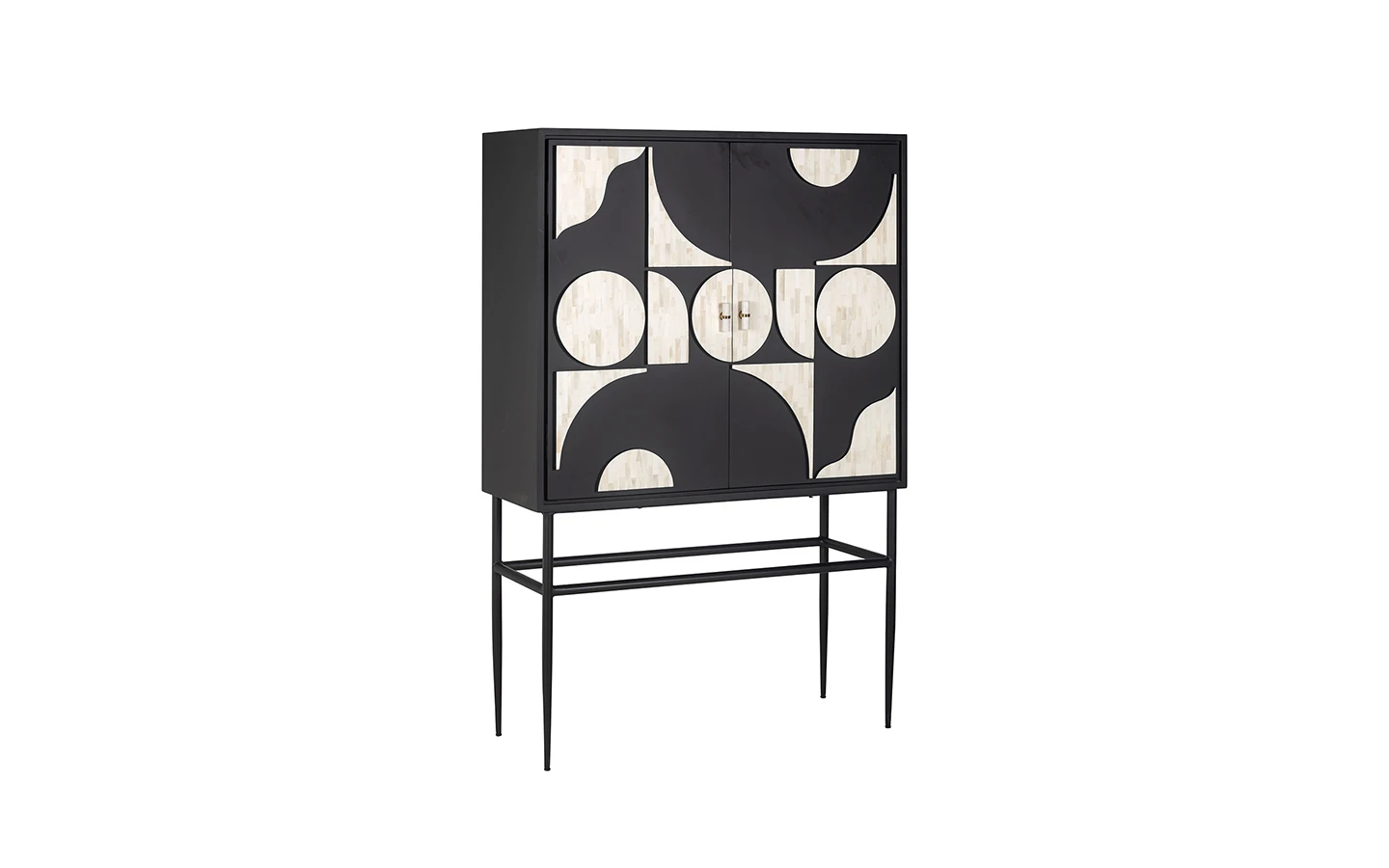 Бар шкаф MENDOZA 2-DOORS Richmond Interiors - 1 - Stolbg.com