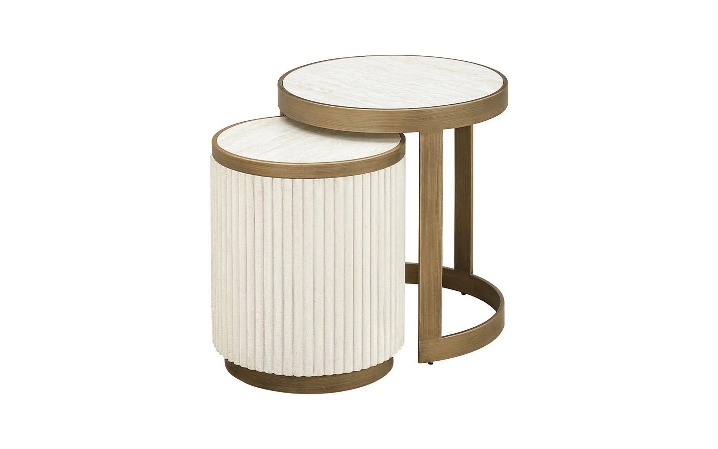 Помощна маса TIVOLI, Сет от 2 Richmond Interiors - 1 - Stolbg.com