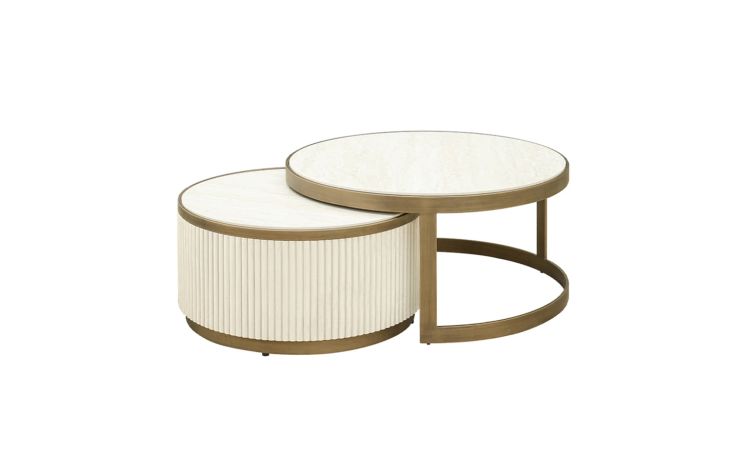 Холна маса TIVOLI, Сет от 2 Richmond Interiors - 1 - Stolbg.com