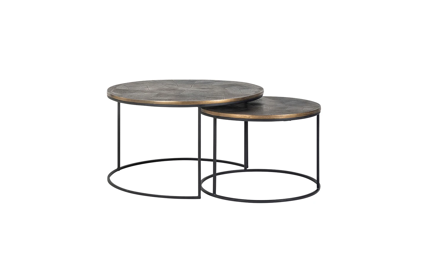 Холна маса TULUM, Сет от 2 Richmond Interiors - 1 - Stolbg.com