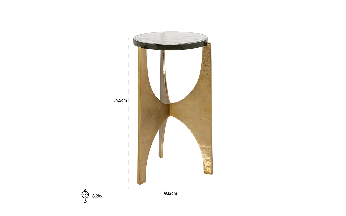 Помощна маса AVERY Richmond Interiors - 3 - Stolbg.com
