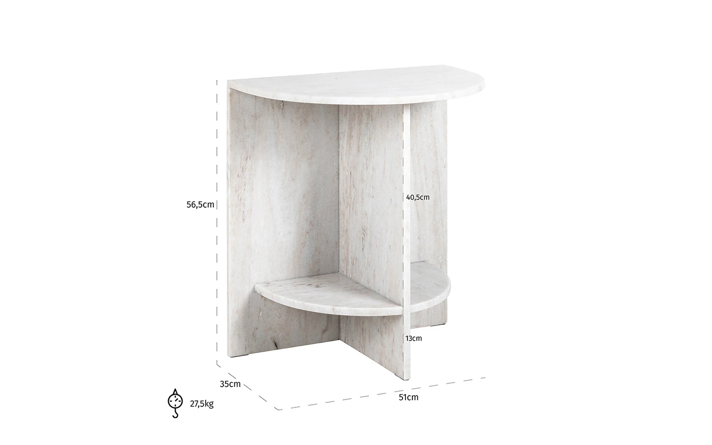 Помощна маса LANSKY Richmond Interiors - 5 - Stolbg.com