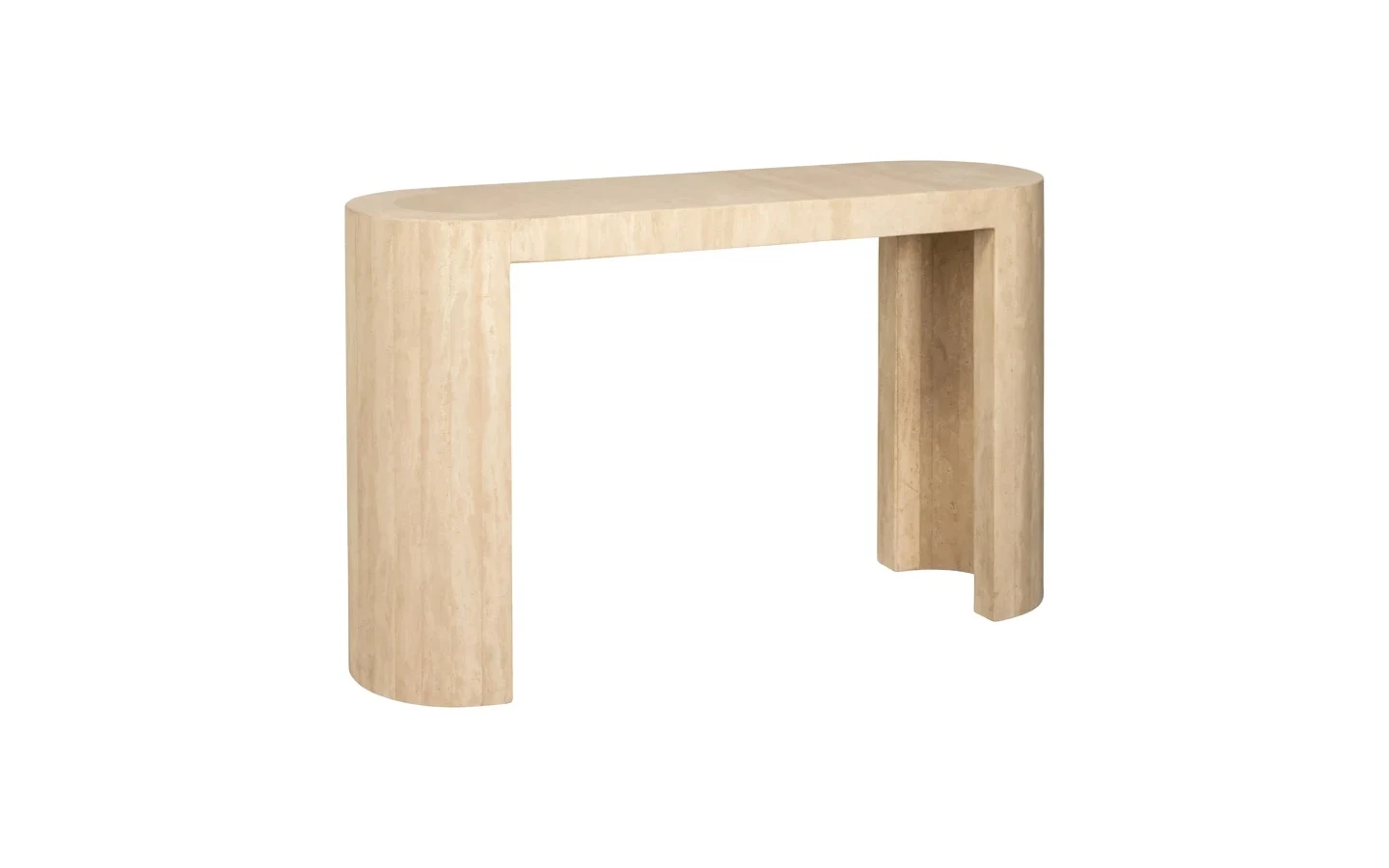 Конзолна маса BILTMORE ITALIAN TRAVERTINE Richmond Interiors - 1 - Stolbg.com