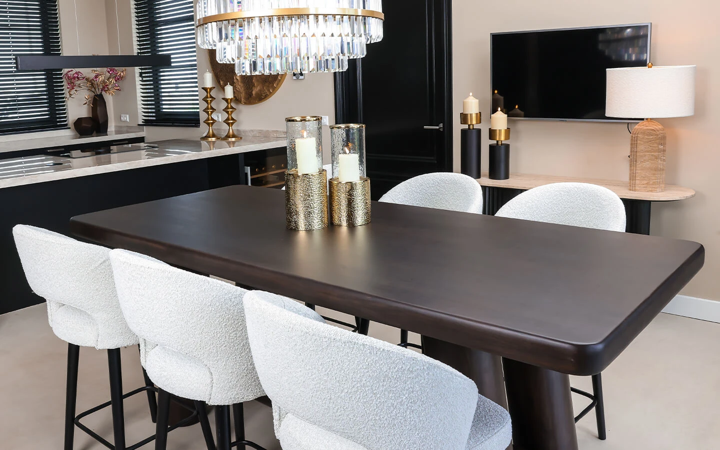 Бар маса MENARA 220 Richmond - 8 - stolbg.com