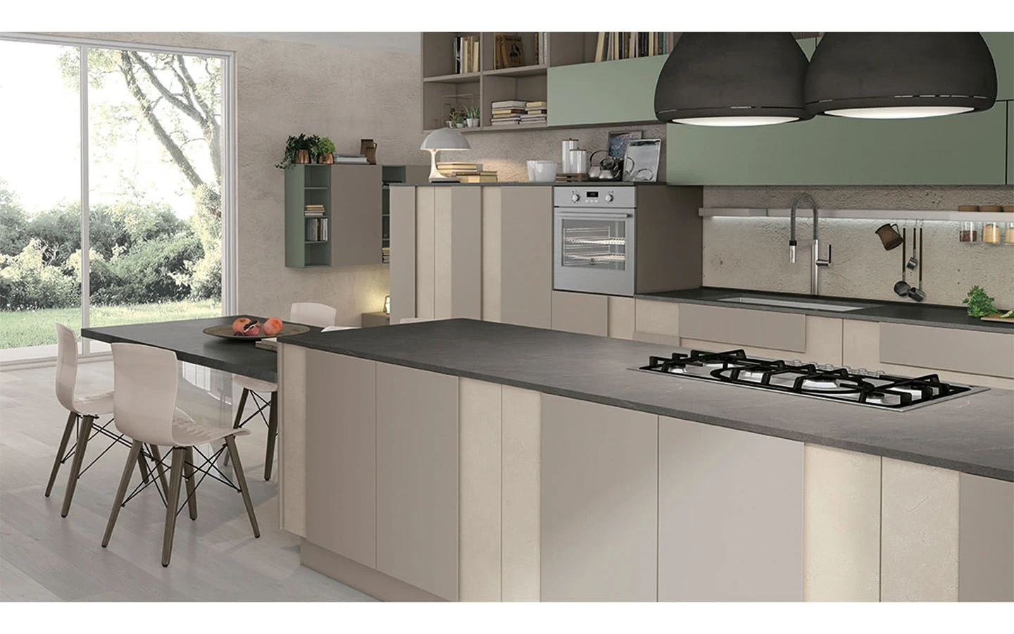 Кухня CREATIVA LUBE Cucine Композиция 2 - 3 - Stolbg.com