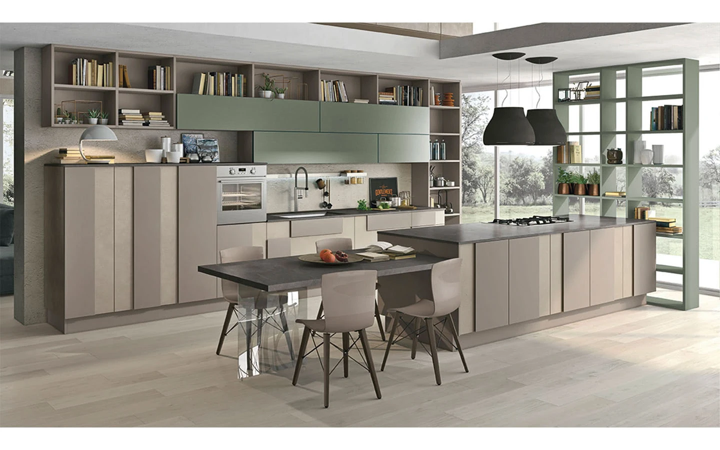 Кухня CREATIVA LUBE Cucine Композиция 2 - 4 - Stolbg.com