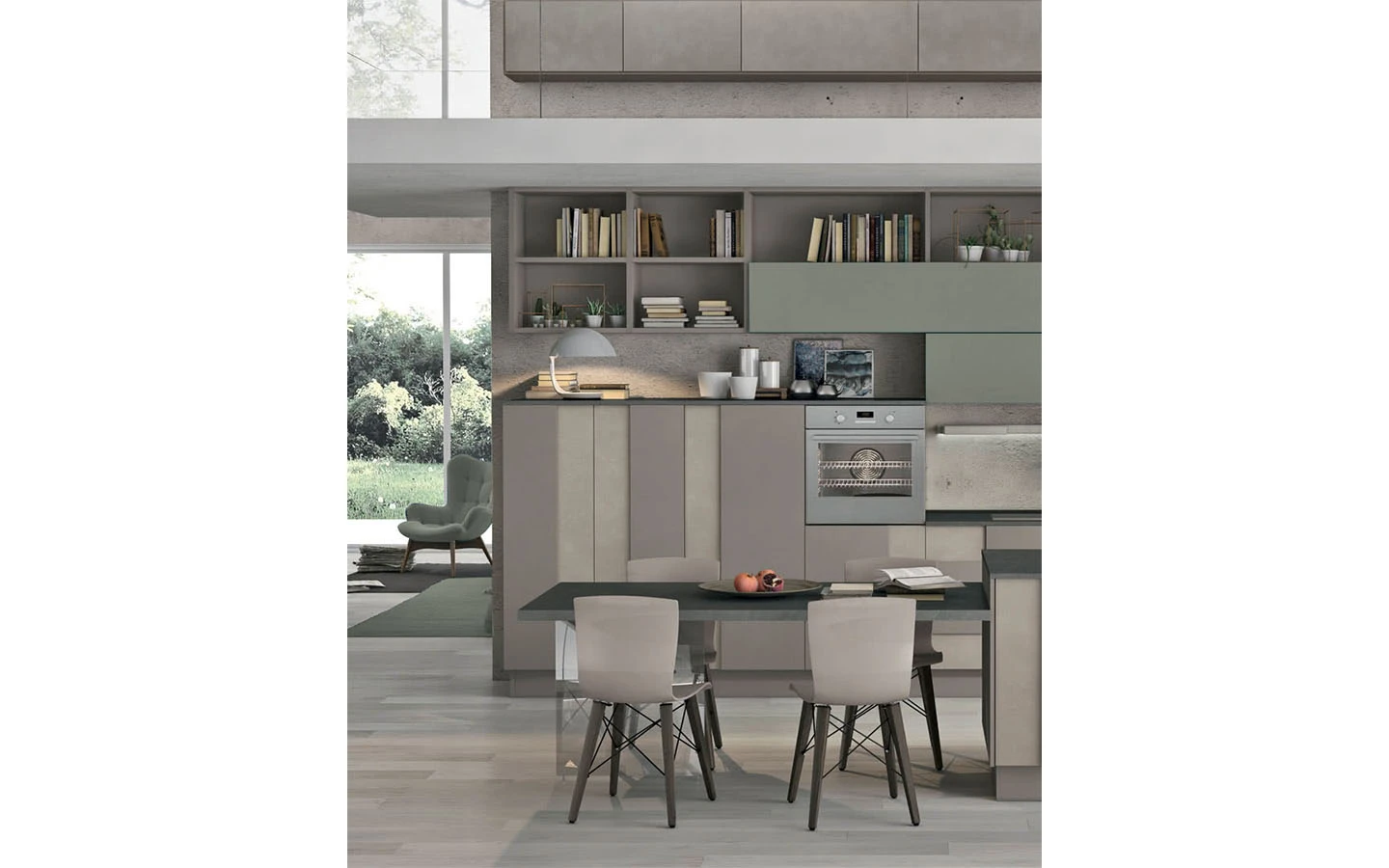 Кухня CREATIVA LUBE Cucine Композиция 2 - 6 - Stolbg.com