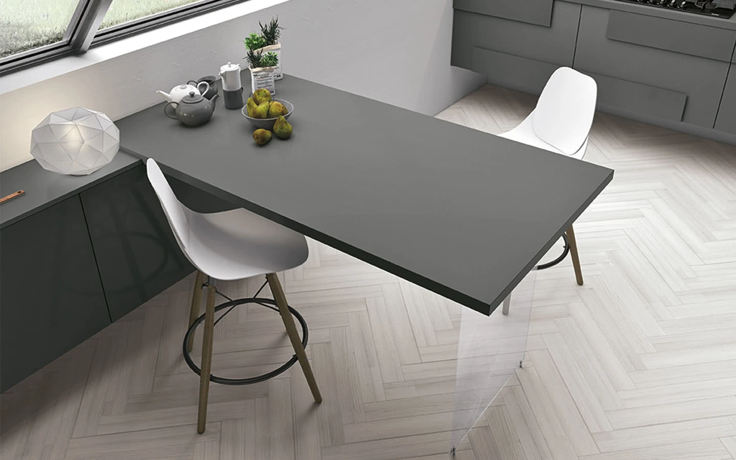 Кухня CREATIVA LUBE Cucine Композиция 5 - 4 - Stolbg.com