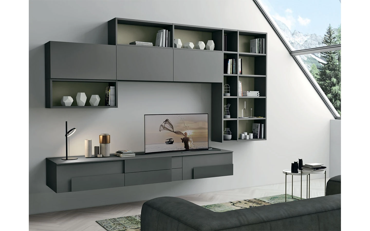 Кухня CREATIVA LUBE Cucine Композиция 5 - 6 - Stolbg.com