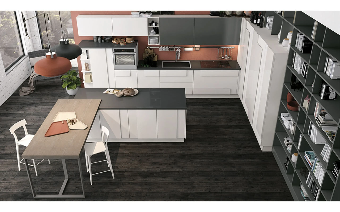 Кухня CREATIVA LUBE Cucine Композиция 6 - 3 - Stolbg.com