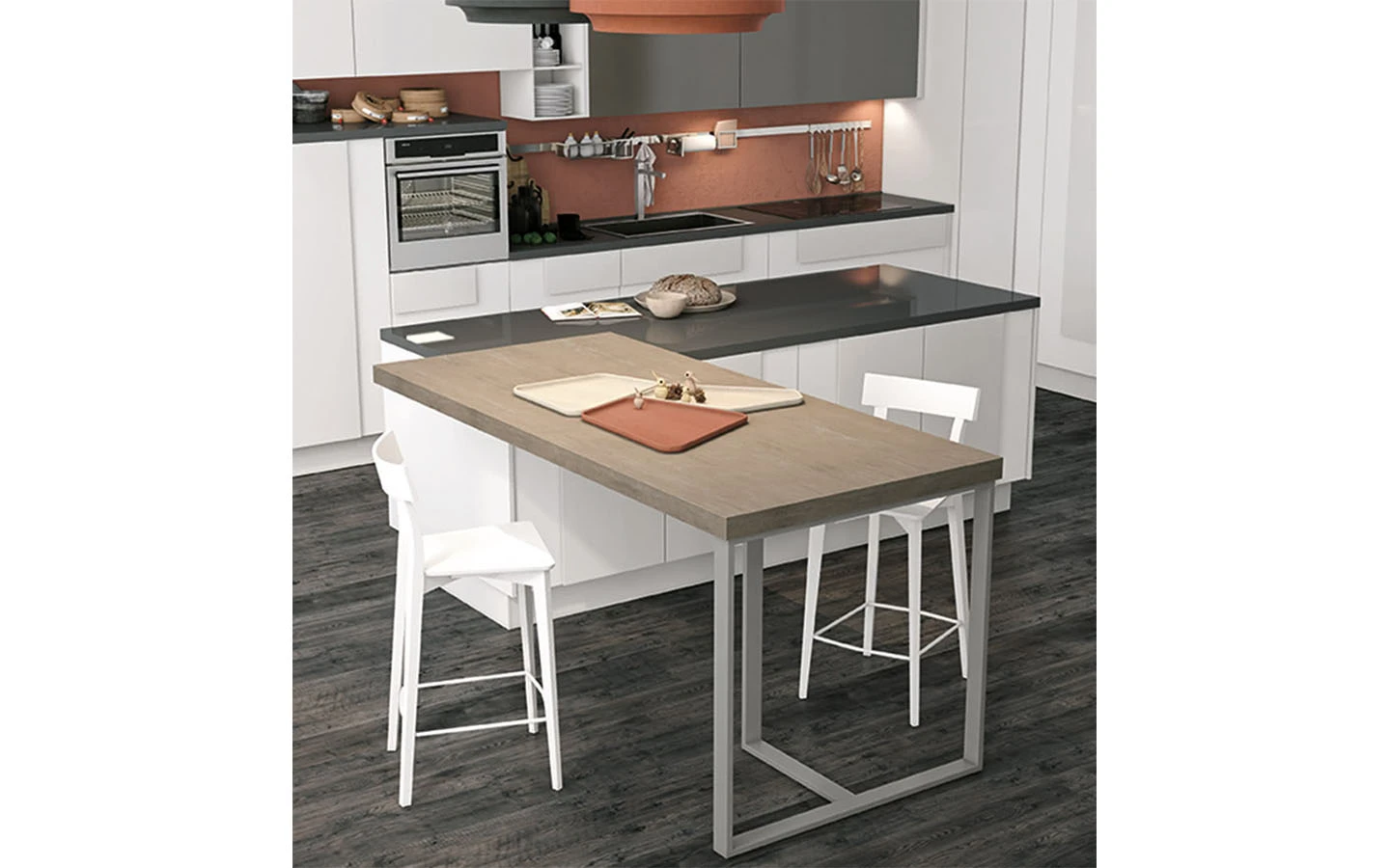 Кухня CREATIVA LUBE Cucine Композиция 6 - 5 - Stolbg.com