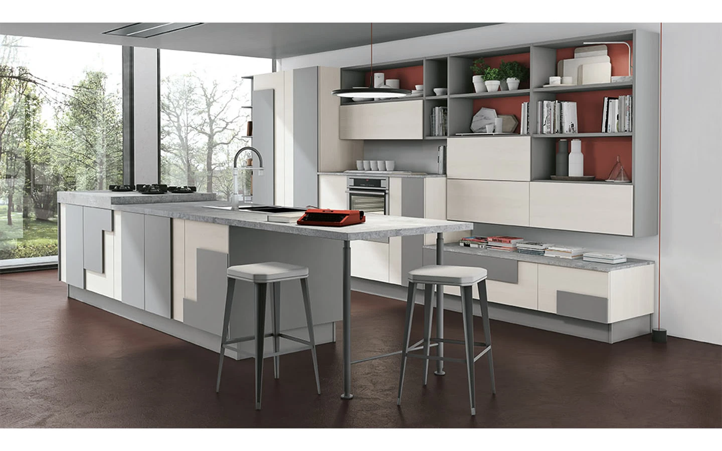 Кухня CREATIVA LUBE Cucine Композиция 8 - 2 - Stolbg.com