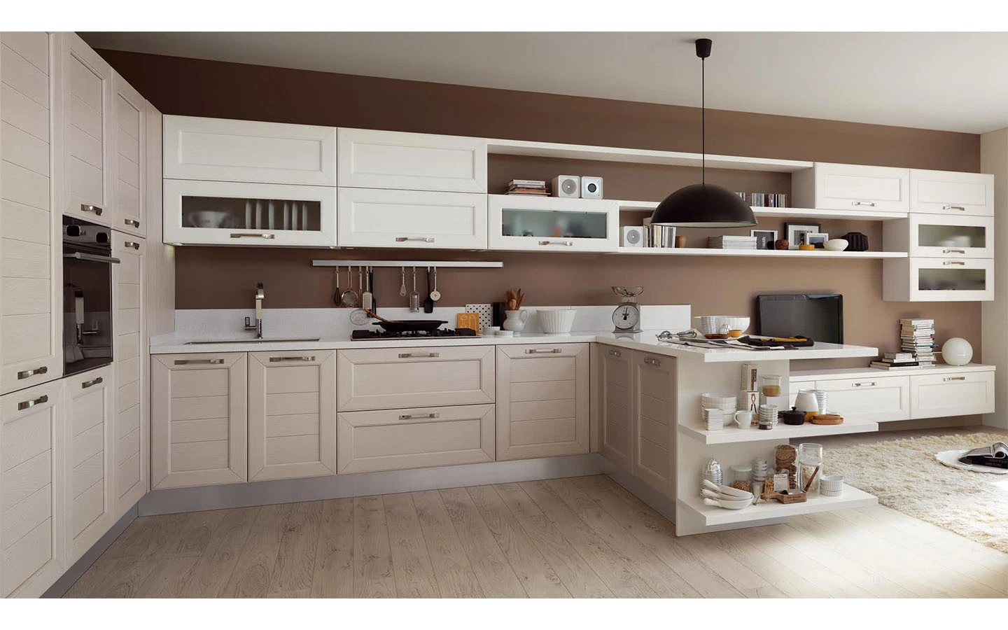 Кухня CLAUDIA LUBE Cucine Композиция 5 - 1 - Stolbg.com