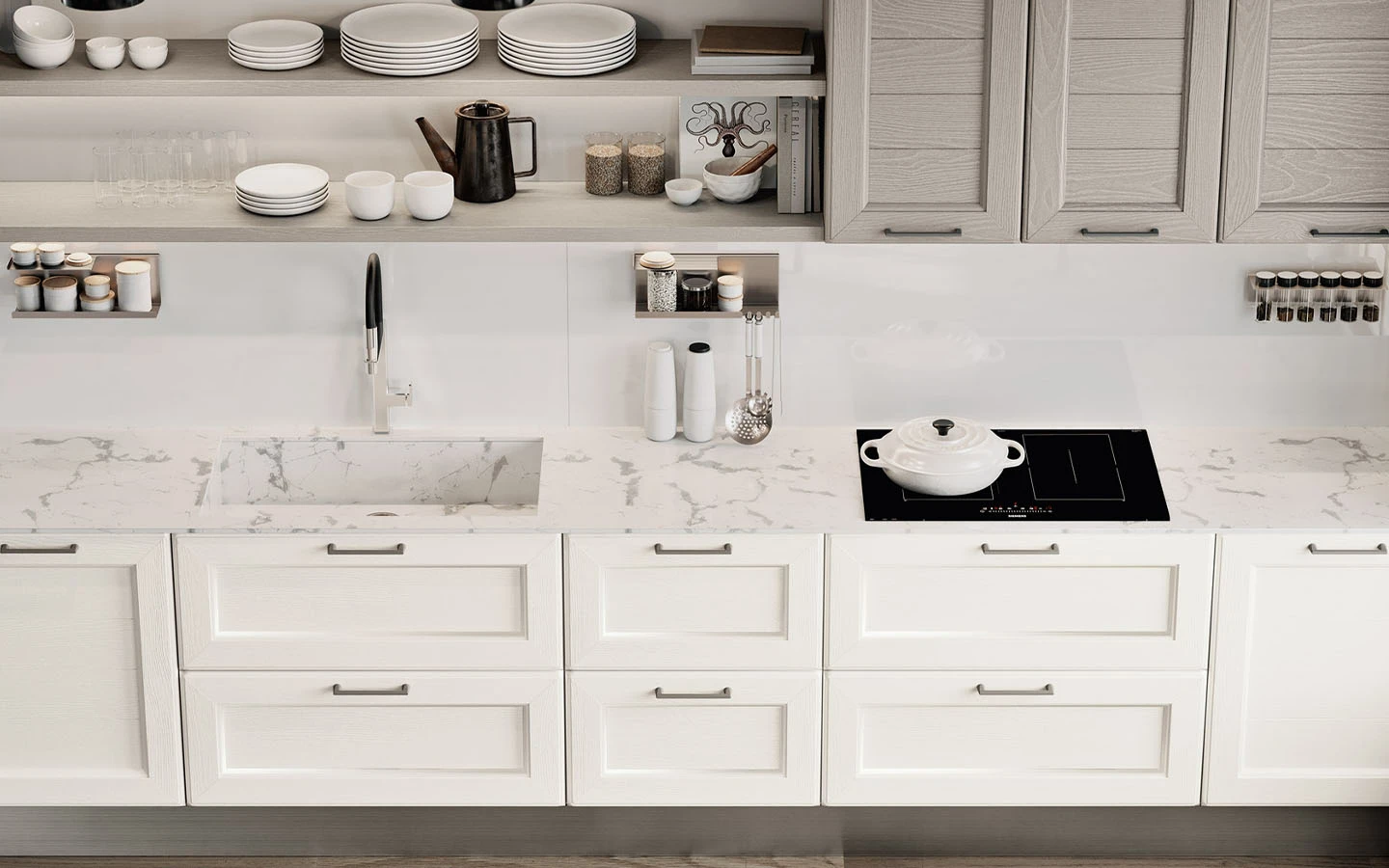 Кухня CLAUDIA LUBE Cucine Композиция 9 - 2 - Stolbg.com